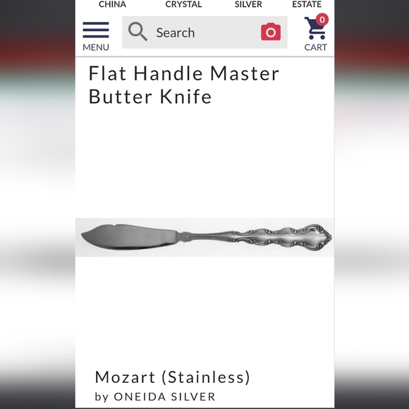 rare!8ONEIDA Mozart lot of 8 butter knives stainless steel luxury high quality - Picture 4 of 14